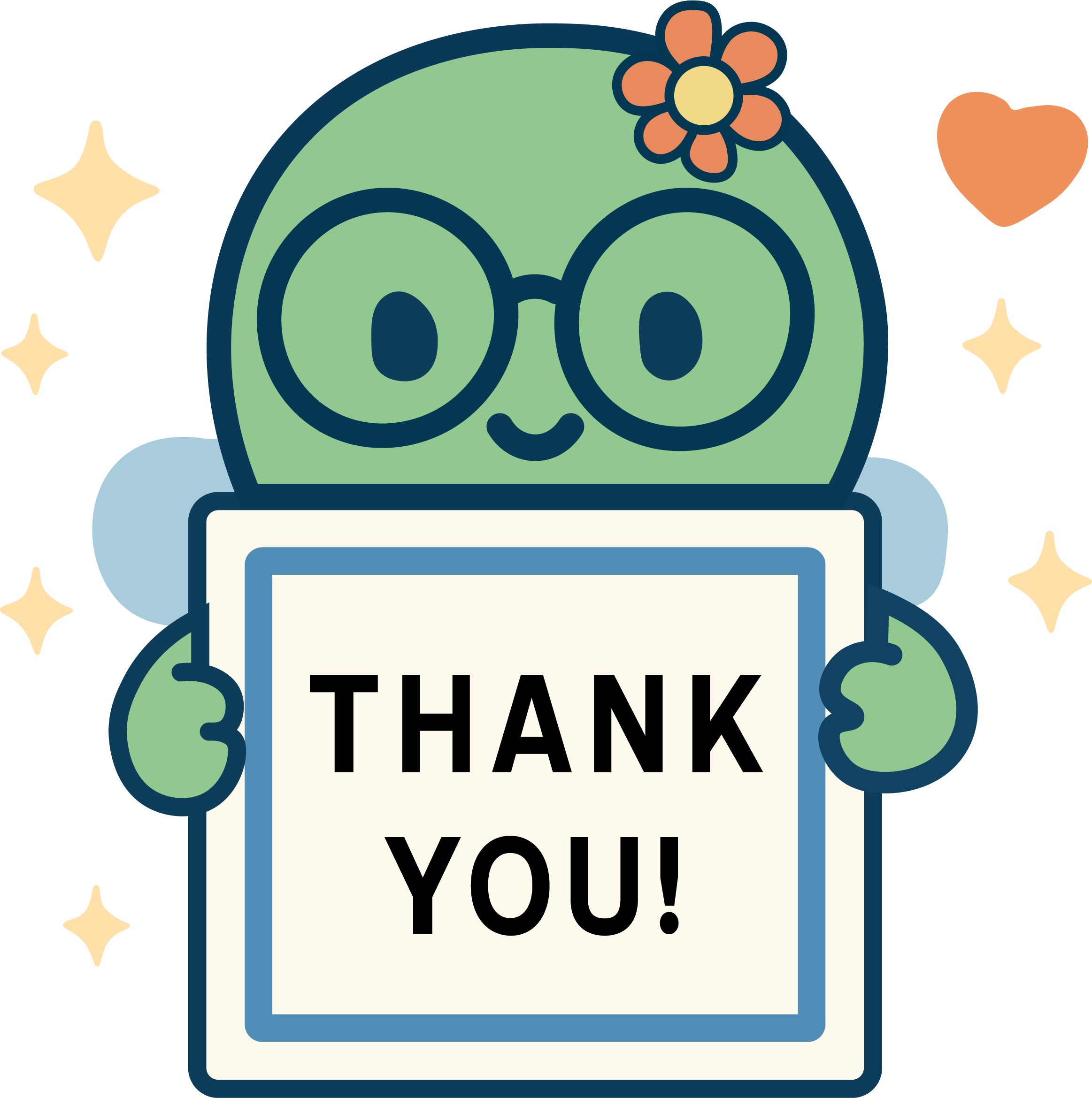 Flicka celebrating your successful message